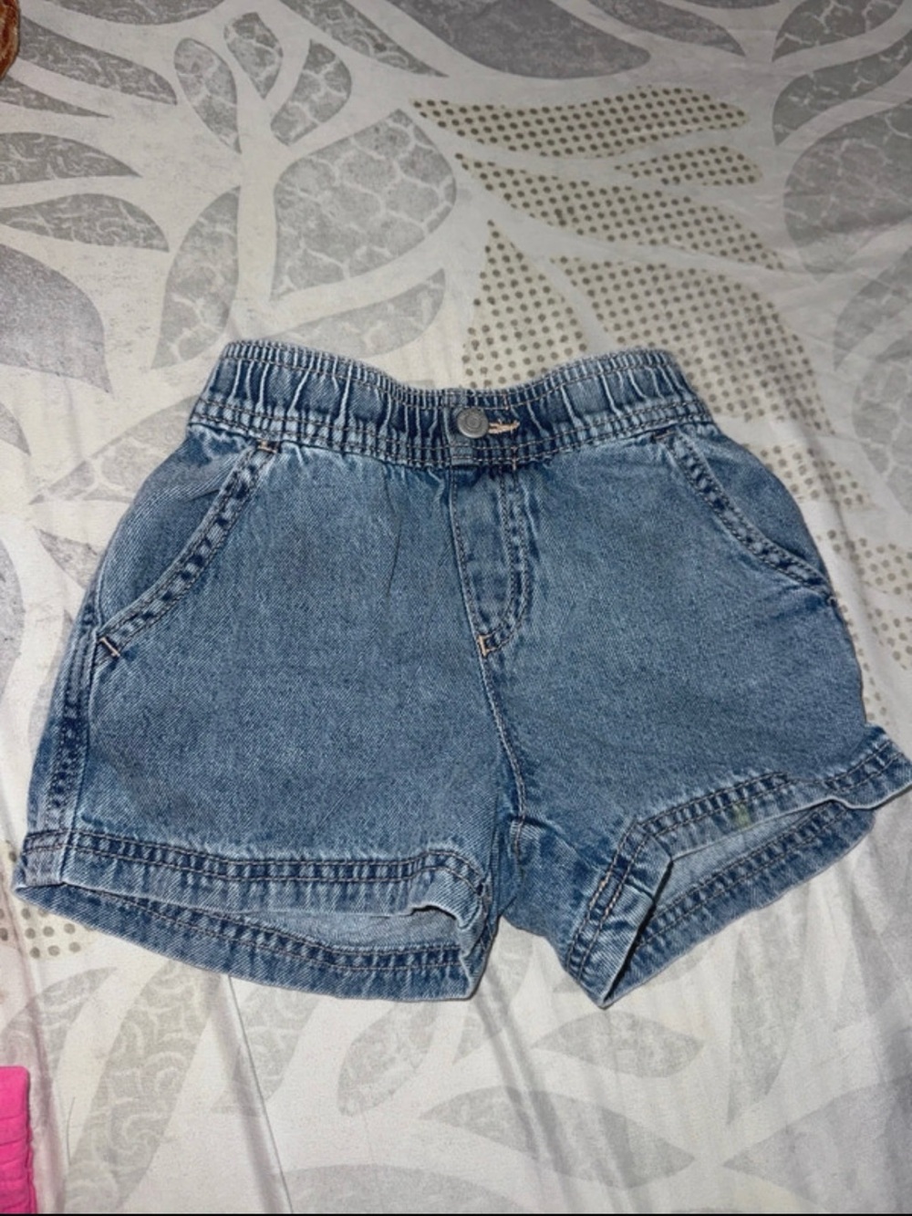 Old Navy Light Blue Denim High-Rise Jean Shorts